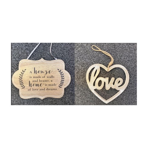 Bundle signs wooden - of, 2