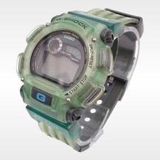 Casio G-Shock G-Lide DW-9000 1627 Digital Watch - Green Grey Retro 90s Vintage