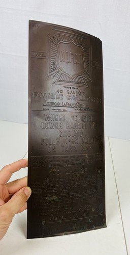 Alfco fire extinguisher - fire,