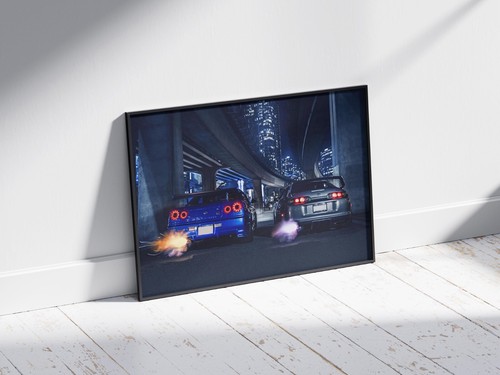 Nissan skyline r34 toyota - skyline,