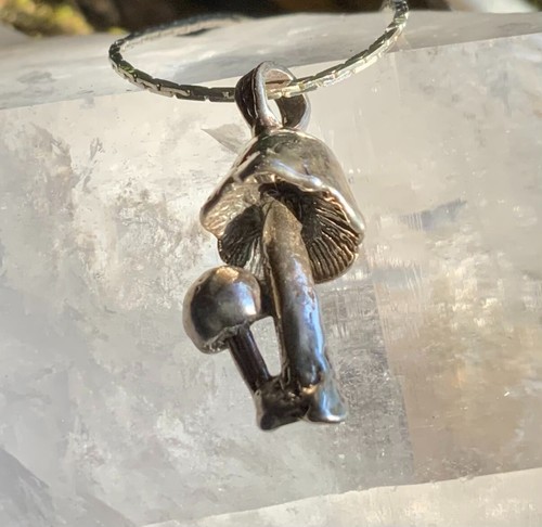 Mushrooms pendant casting 925 - mushrooms,