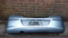 VAUXHALL CORSA D 2006-2013 5 DOOR REAR BUMPER IN SILVER Z163