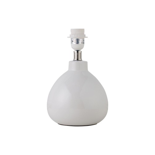 Modern white ceramic table - white,