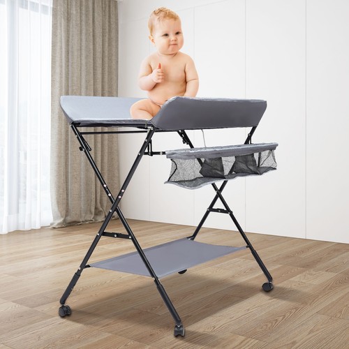 Baby infant changing - baby, table