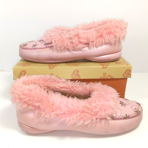 Vtg 1960s kids shoes slippers - vtg,