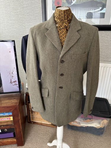 Gents derby tweed - 40”, hunt/