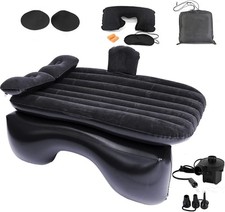 Icelus Inflatable Car Air Mattress for Back Seat of Cars Camping Bed
