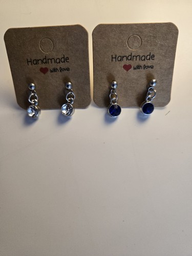 Pairs birthstone stud - pairs,