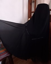 VTG 80s Lined Chiffon Fishtail