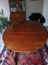 Vintage Solid Oak Drop Leaf
