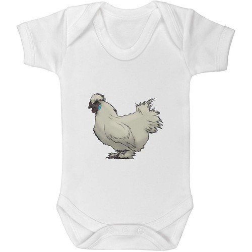 Silkie chicken baby - chicken',