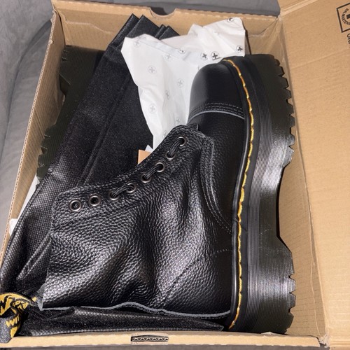 Doc martins milled nappa - milled, black