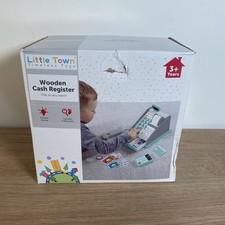 Little Town Toys Wooden Cash