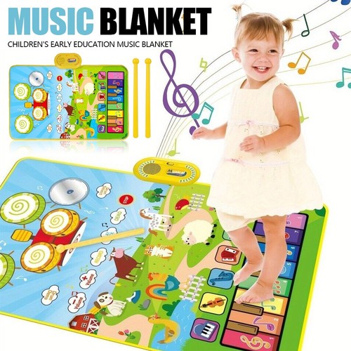 Musical piano mat - musical, with