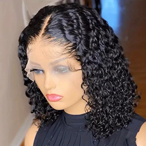 Black curly lace front - 13*4,