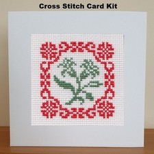 Cross Stitch Card Kit - Nordic