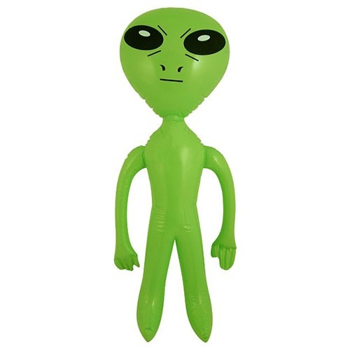 Inflatable alien 64cm - alien,