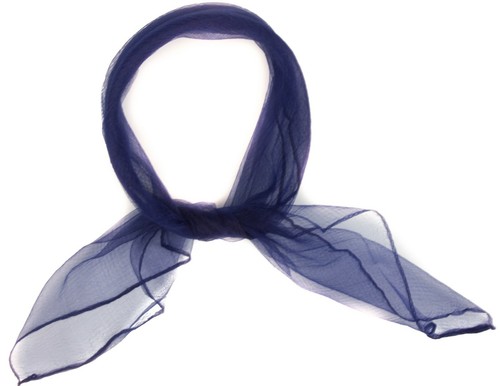 Chiffon scarf small square - chiffon,