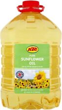 KTC Pure Sunflower Oil 5 Liters for Cooking for Frying Baking Salads Omega High