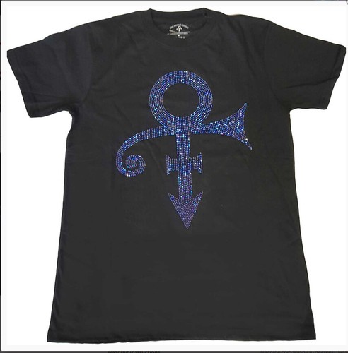Prince shirt diamante purple - t-shirt,