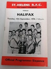 PROGRAMME - St Helens Saints