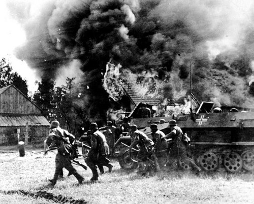 German soldiers invasion - soldiers, of