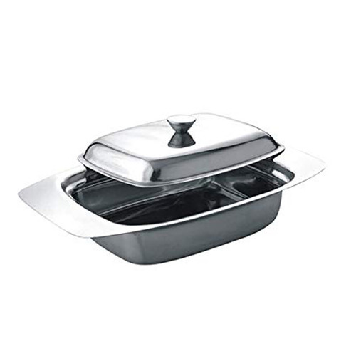 Stainless steel butter - butter, dish