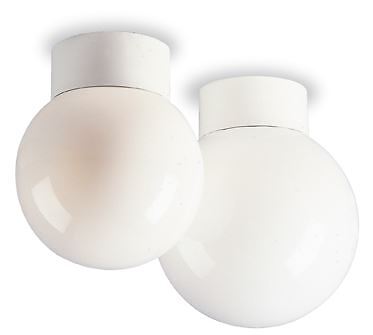 Opal glass sphere - sphere, small