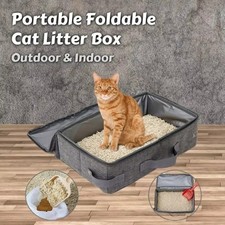 Foldable Cat Litter Box Travel