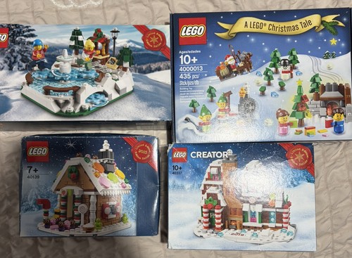 Lego christmas builds incl - lego,
