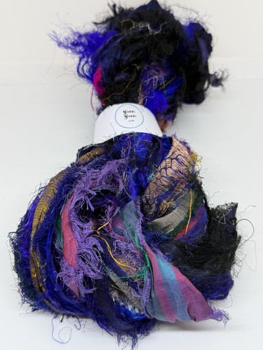 Eyelash sari silk ribbon - sari,
