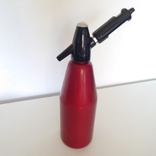 Vintage iSi Soda Siphon 1L Red