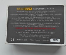 calibration check box. GOOD CONDITION. 