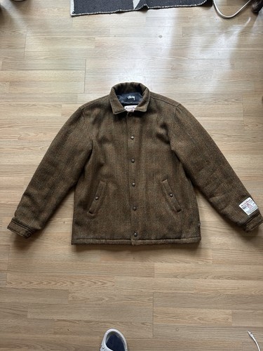 Rare stussy harris tweed - x,