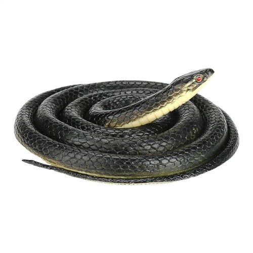 Realistic rubber snake - rubber,