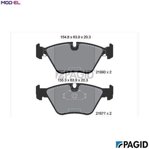 Brake pad set - brake,
