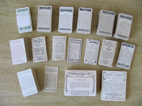 Job lot cigarette cards - job,