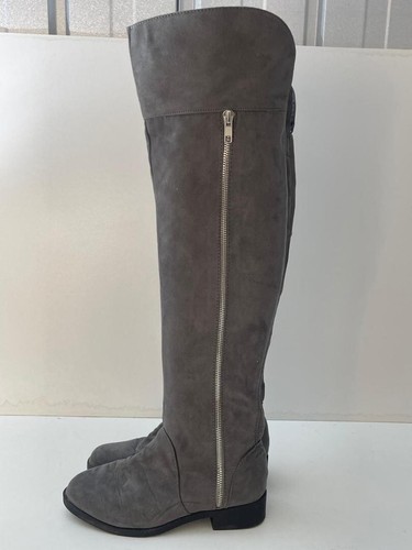 Primark ladies grey faux suede - primark,