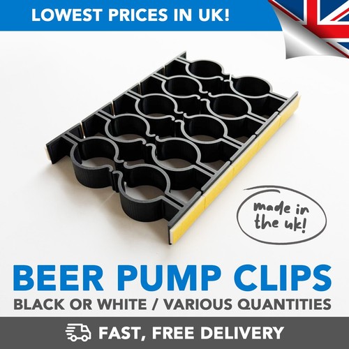 Beer pump clips - pump, plastic