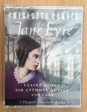🌟JANE EYRE🌟CHARLOTTE BRONTE🌟2X CASSETTE AUDIO BOOK🌟UK🇬🇧SELLER🌟