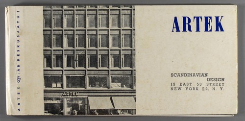 Artek catalogue 1950s alvar - artek,