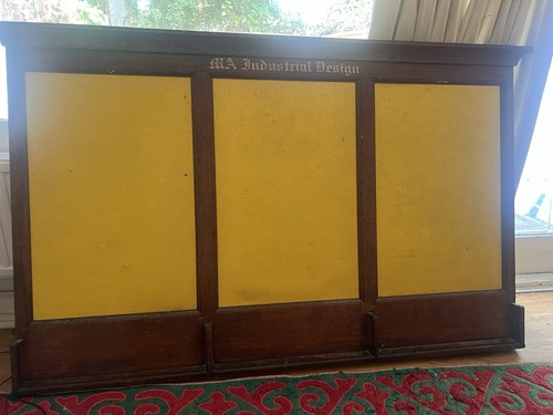 Amazing oak edwardian notice - amazing,
