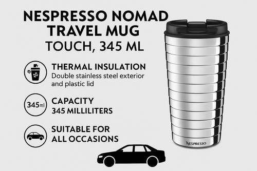 Nespresso nomad travel mug - nomad,