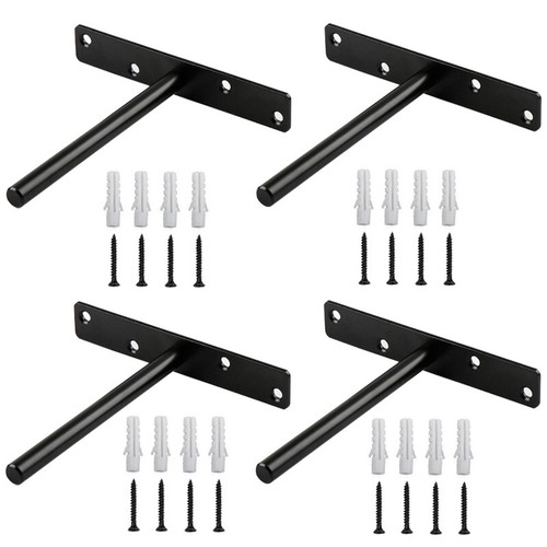 Floating shelf brackets - 4/8x,