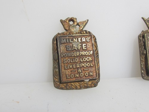 Victorian brass keyhole - victorian,