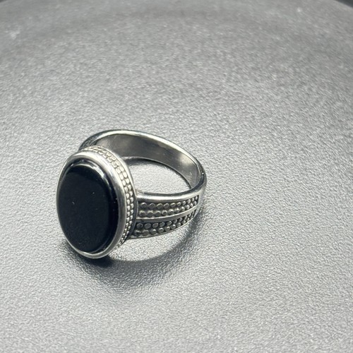 Silver tone ring - silver,