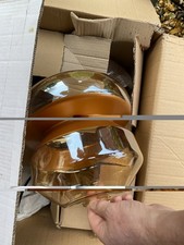 Three large glass retro Style