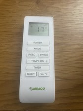 Remote Control MeacoCool MC  SERIES POARTABLE  AIR CONDITIONER