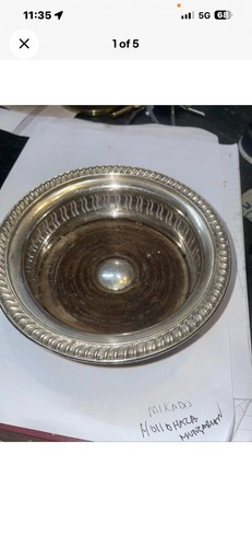 Vintage silver plated wine - silver,