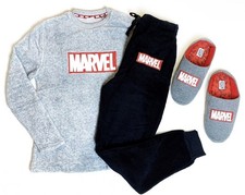 NEW MEN MARVEL Fleece Pyjamas